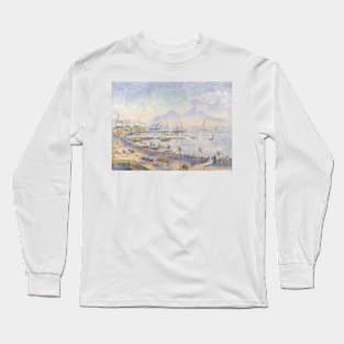 The Bay of Naples by Auguste Renoir Long Sleeve T-Shirt